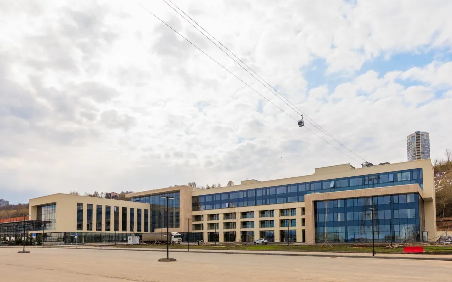 В Нижнем Новгороде завершилось строительство первой очереди туркомплекса «Экопарк на Гребном канале»